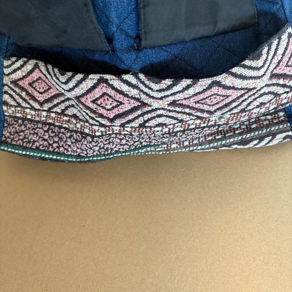 CANYON SKY Aztec Denim Crossbody Bag - Picture 9 of 15